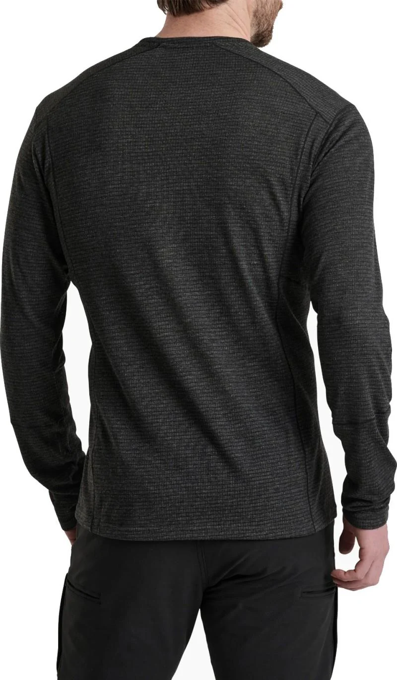 Reactiv Lite Grid Crew LS - Mens - Image 3