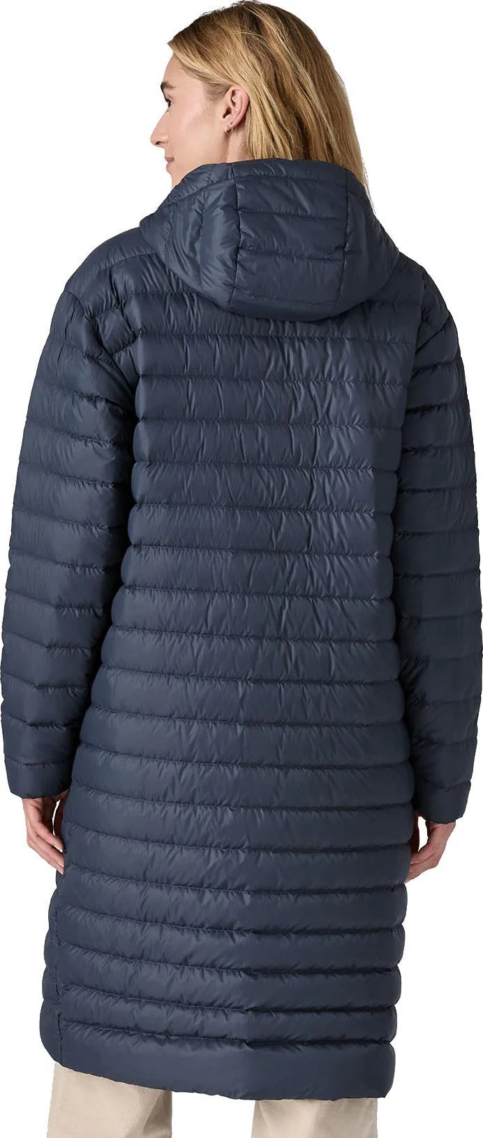 Recycled Down Sweater Parka - Womens - Image 6