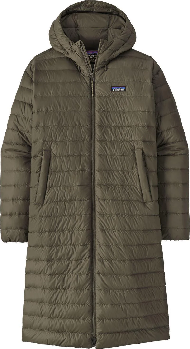 Recycled Down Sweater Parka - Womens - Image 7