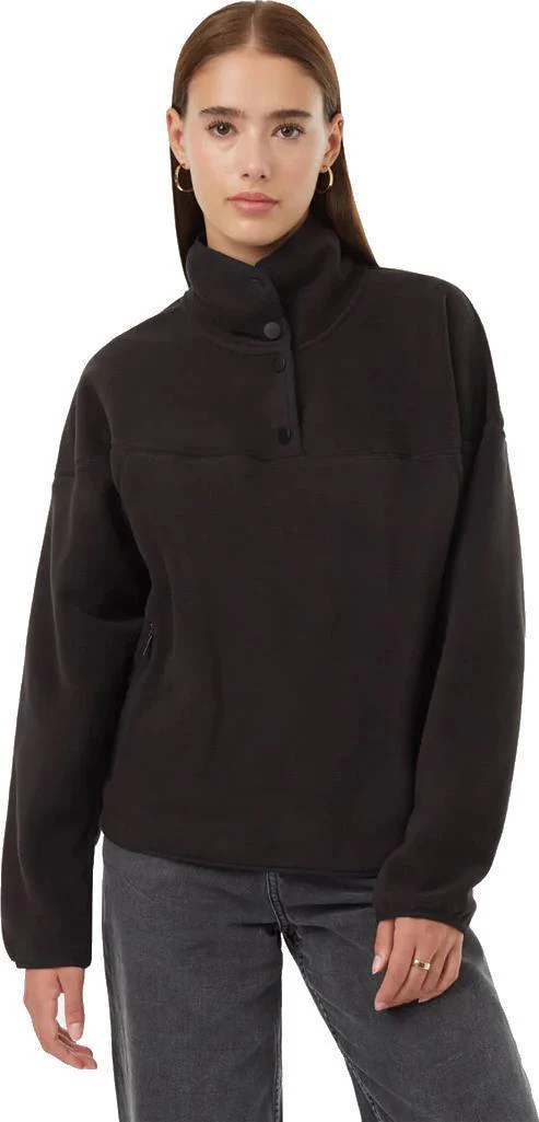 Recycled MicroFleece 1/4 Snap - Womens