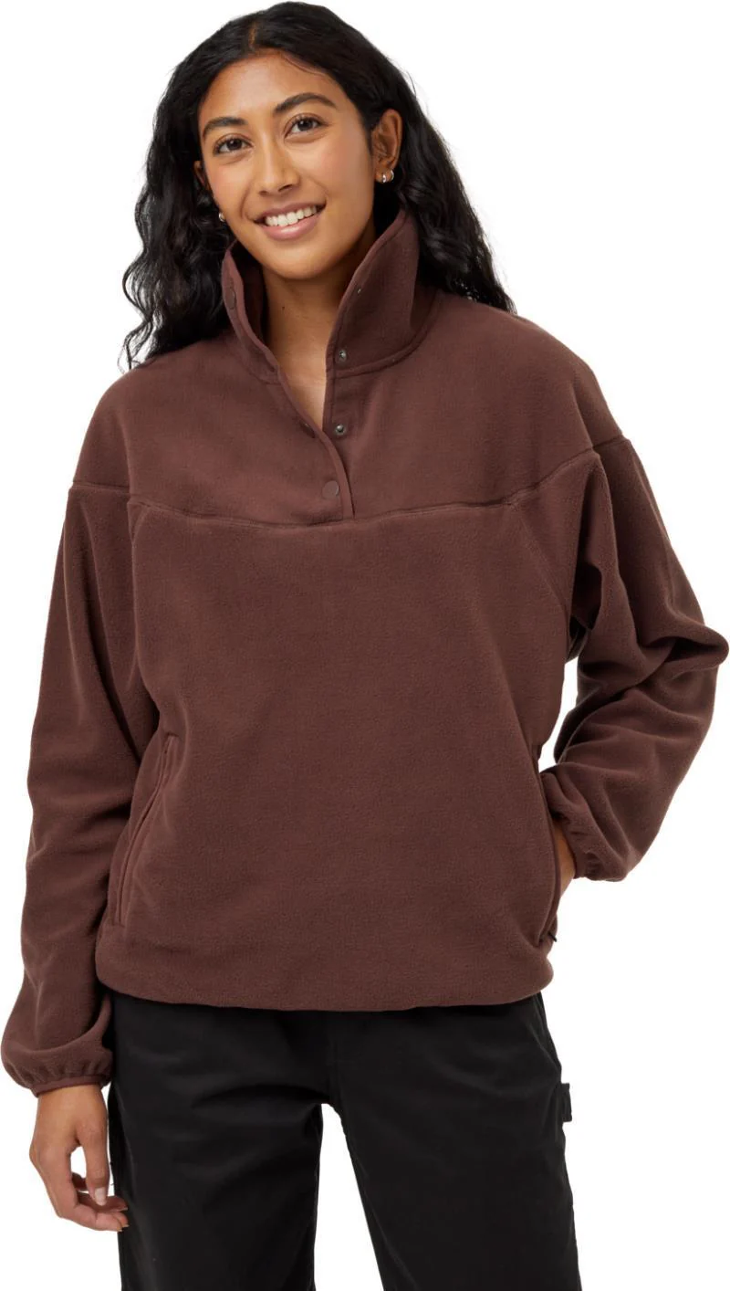 Recycled MicroFleece 1/4 Snap - Womens - Image 4