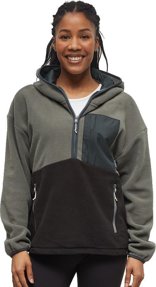 Recycled MicroFleece Contrast 1/4 Zip - Womens - Image 2