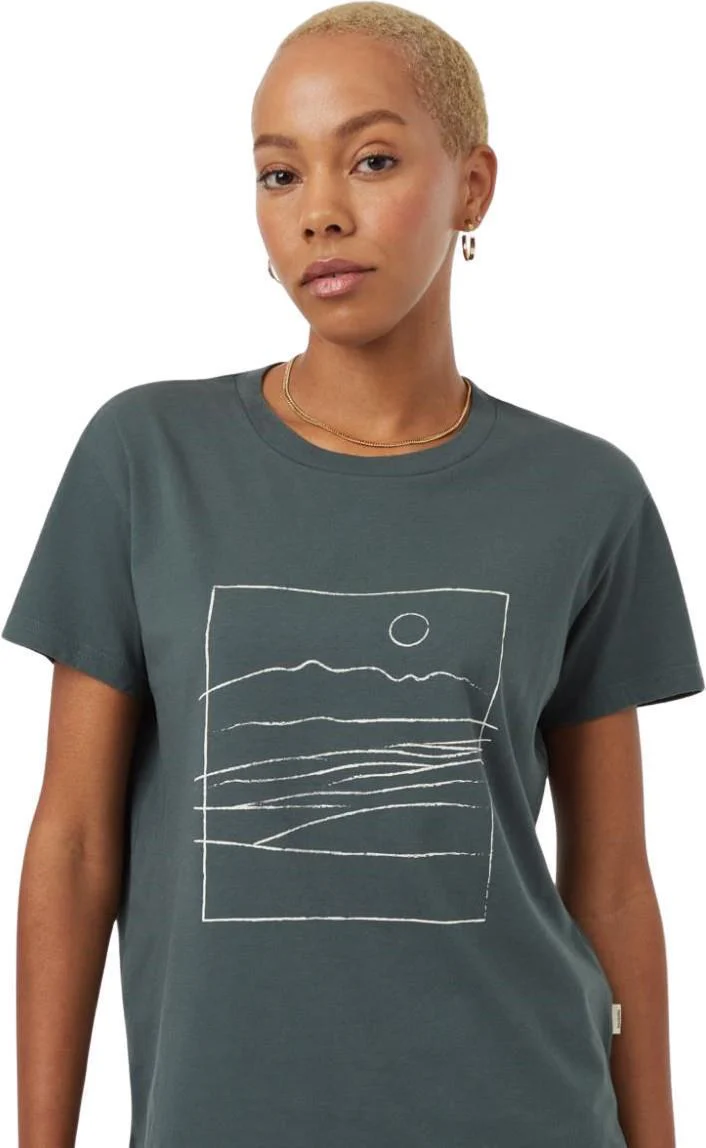 Regenerative Line Graphic T-Shirt - Womens - Image 4