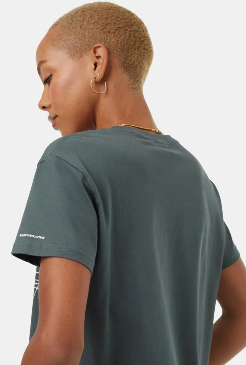 Regenerative Line Graphic T-Shirt - Womens - Image 5
