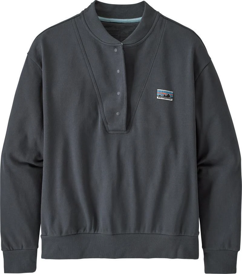 Regenerative Organic Certified Cotton Essential Snap Sweatshirt - Womens - Image 4