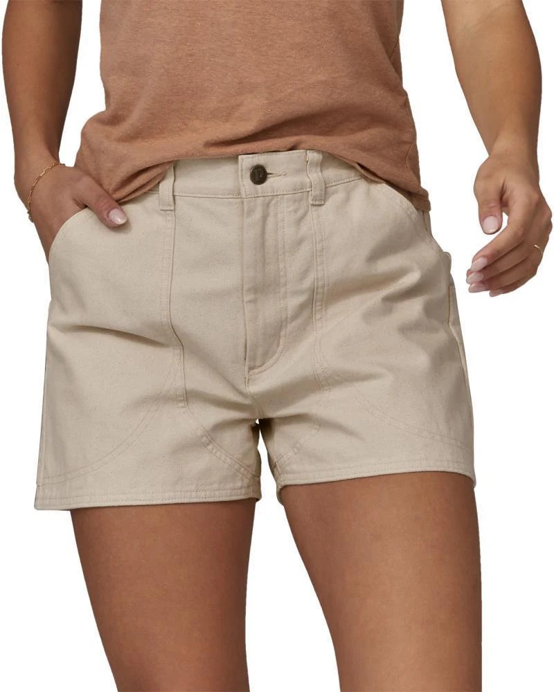 Regenerative Organic Certified Cotton Stand Up Shorts, 3.5" Inseam - Womens - Image 13