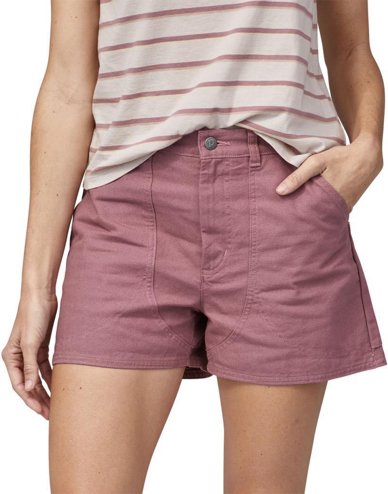 Regenerative Organic Certified Cotton Stand Up Shorts, 3.5" Inseam - Womens - Image 2