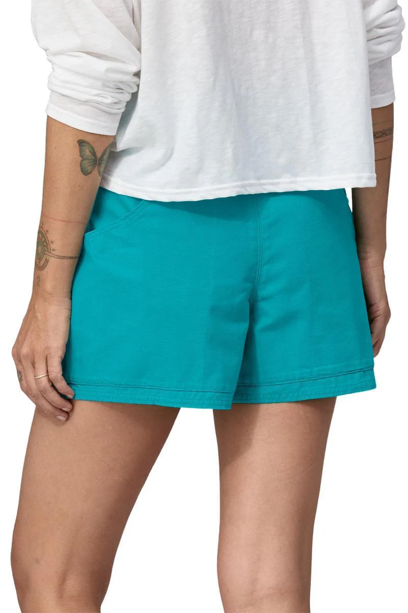 Regenerative Organic Certified Cotton Stand Up Shorts, 3.5" Inseam - Womens - Image 22