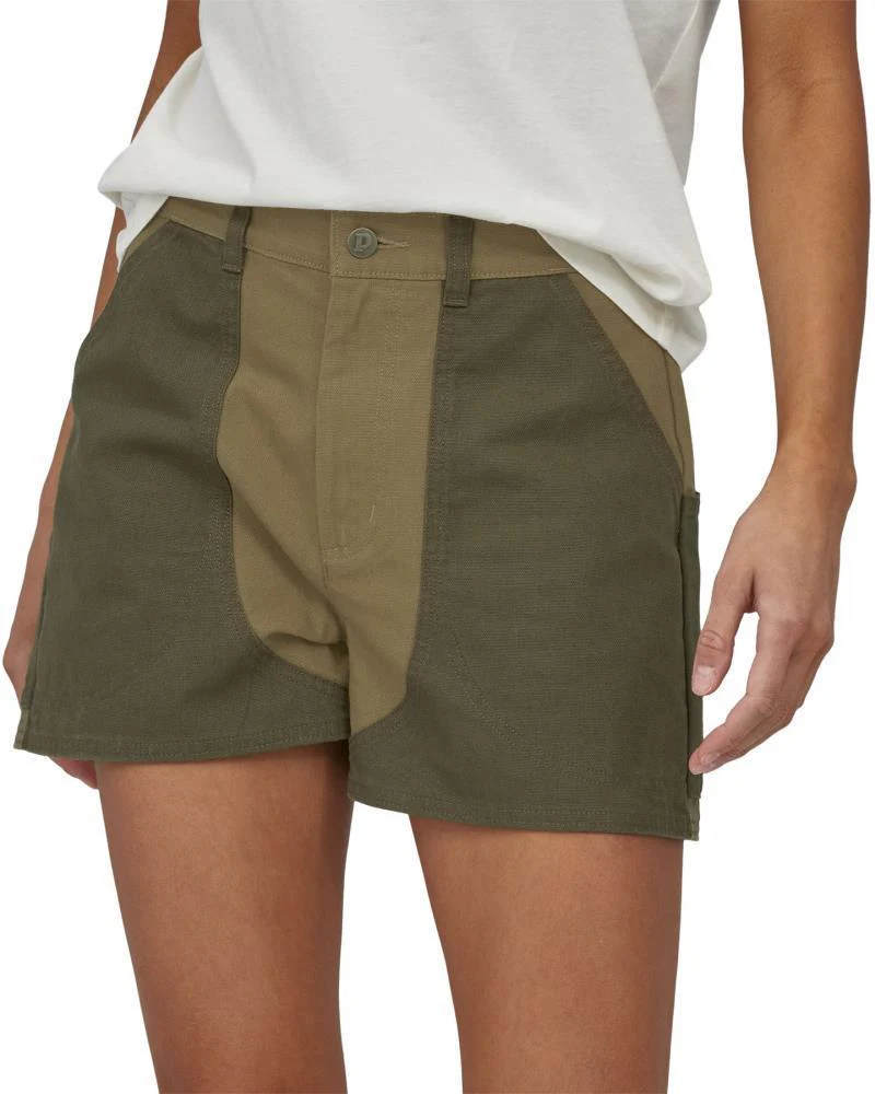 Regenerative Organic Certified Cotton Stand Up Shorts, 3.5" Inseam - Womens - Image 5