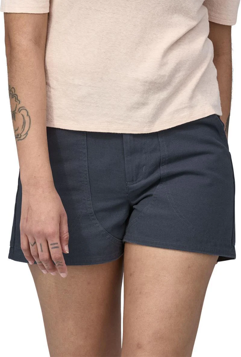 Regenerative Organic Certified Cotton Stand Up Shorts, 3.5" Inseam - Womens - Image 7
