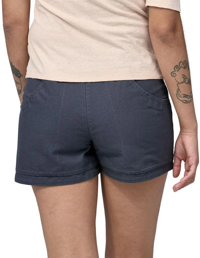 Regenerative Organic Certified Cotton Stand Up Shorts, 3.5" Inseam - Womens - Image 8