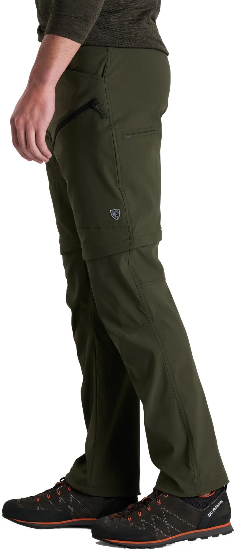 Renegade Convertible Pants, 34" Inseam - Mens - Image 2