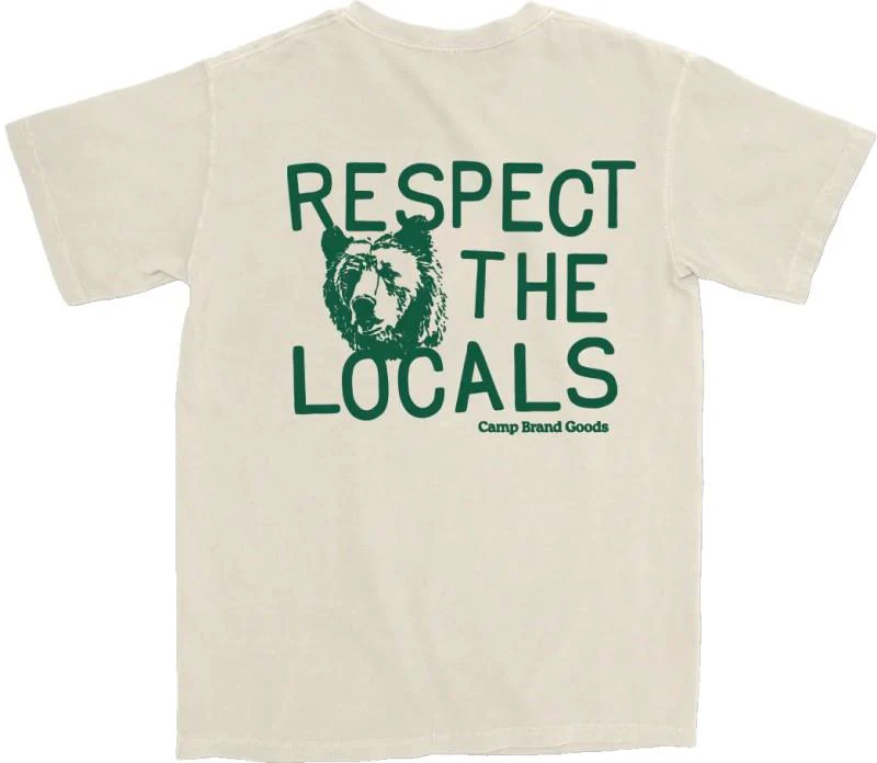 Respect The Locals Vintage Tee - Unisex - Image 4