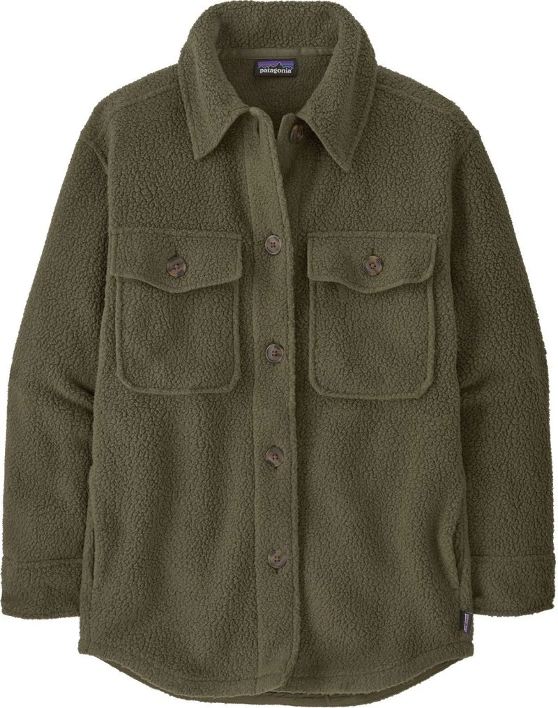Retro Pile Shacket - Womens - Image 11