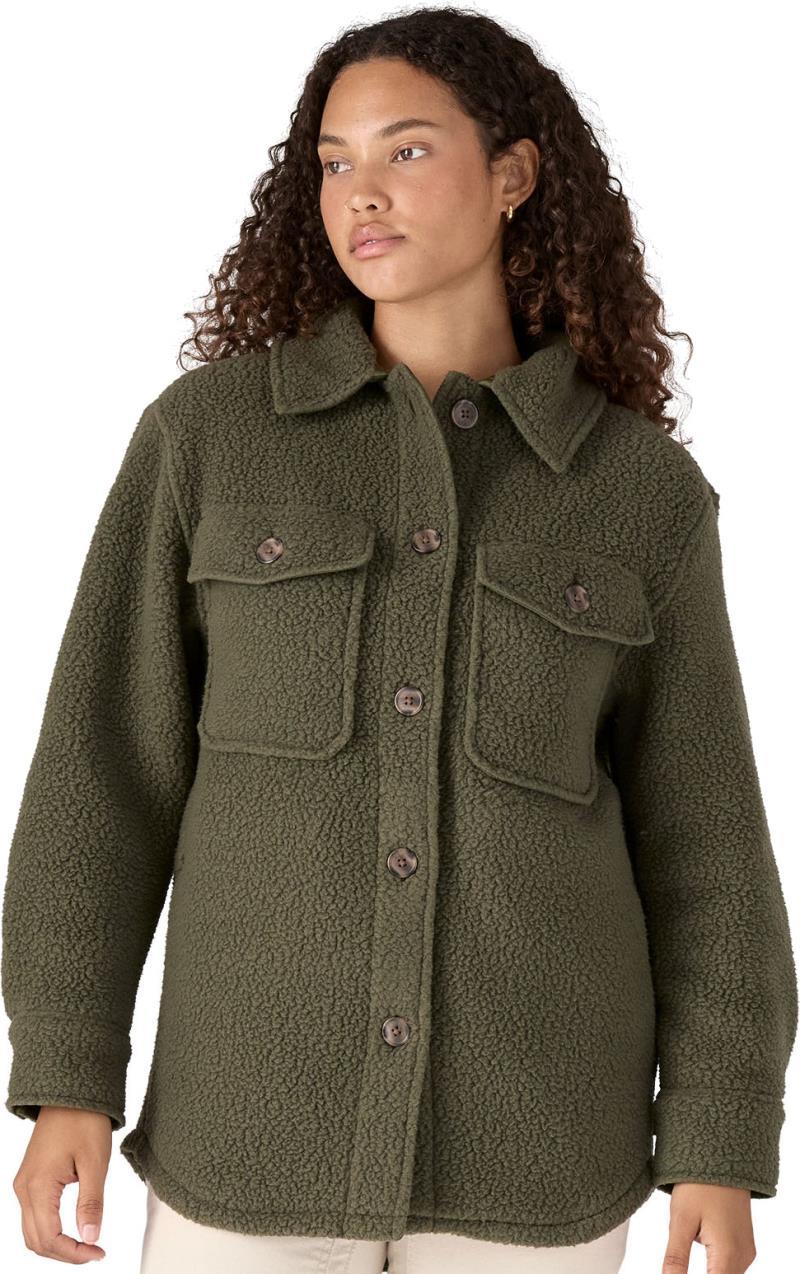 Retro Pile Shacket - Womens - Image 8