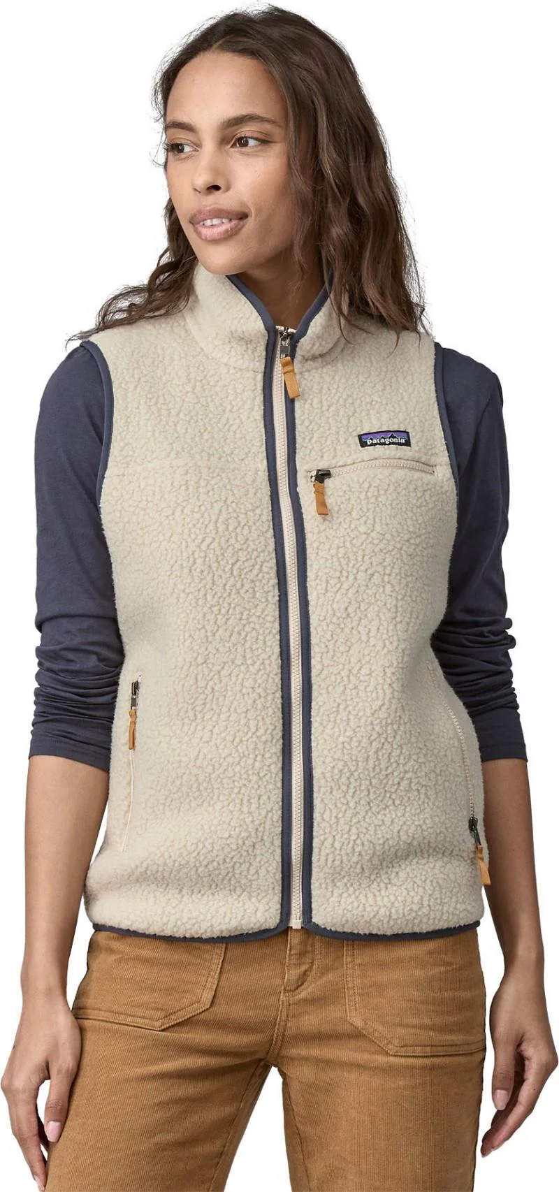 Retro Pile Vest - Womens - Image 11