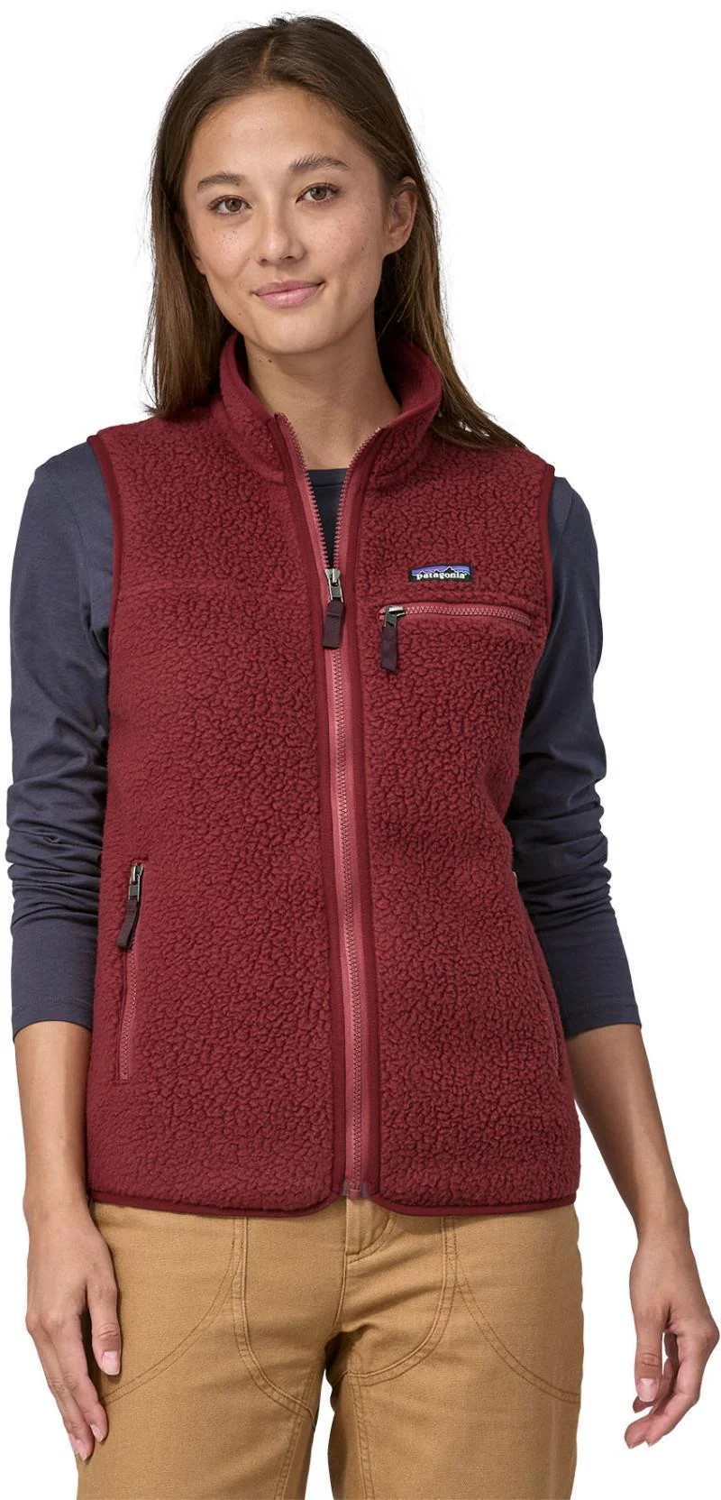 Retro Pile Vest - Womens - Image 14