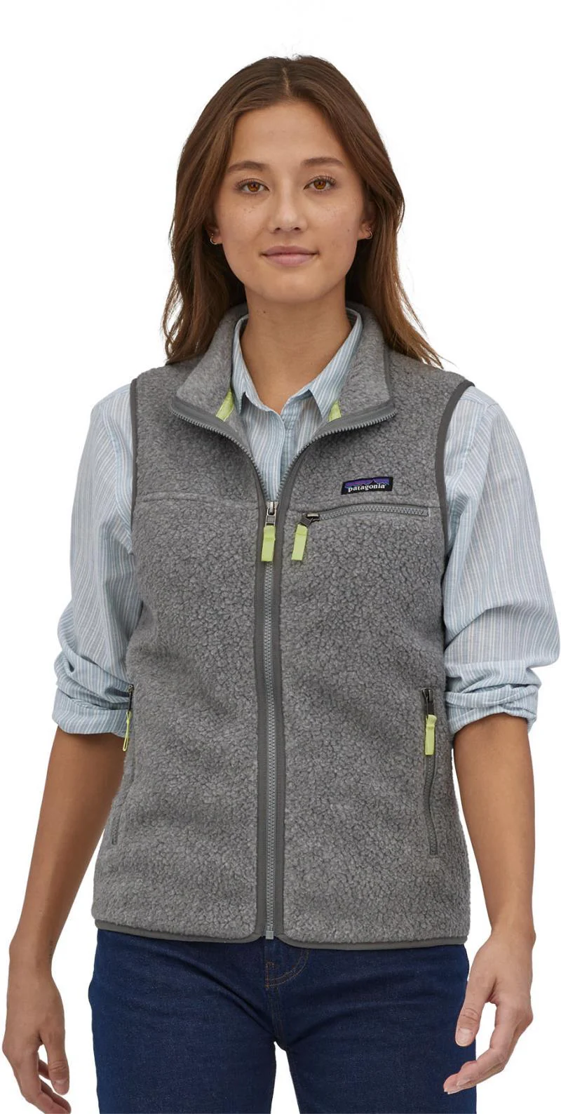 Retro Pile Vest - Womens - Image 32