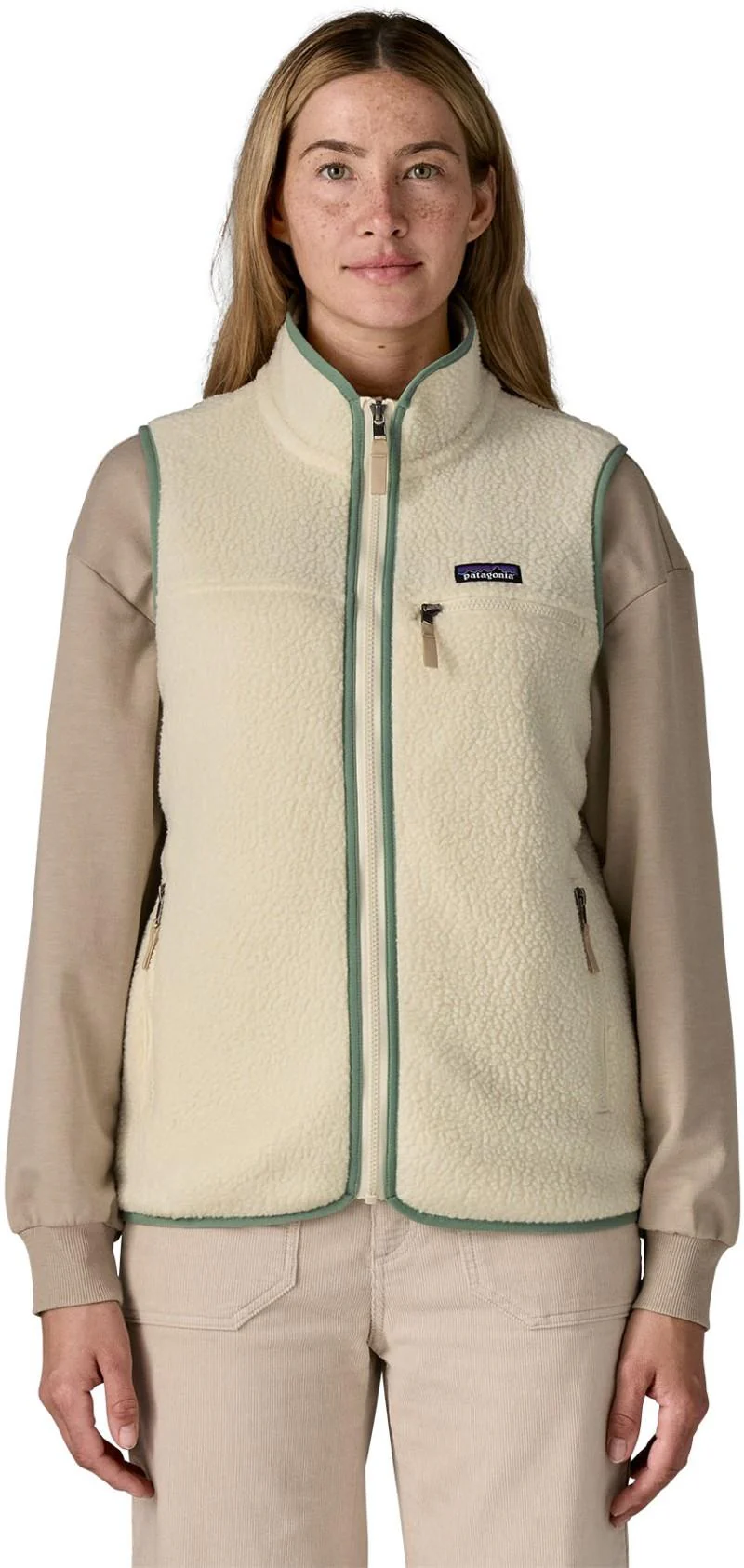 Retro Pile Vest - Womens - Image 40
