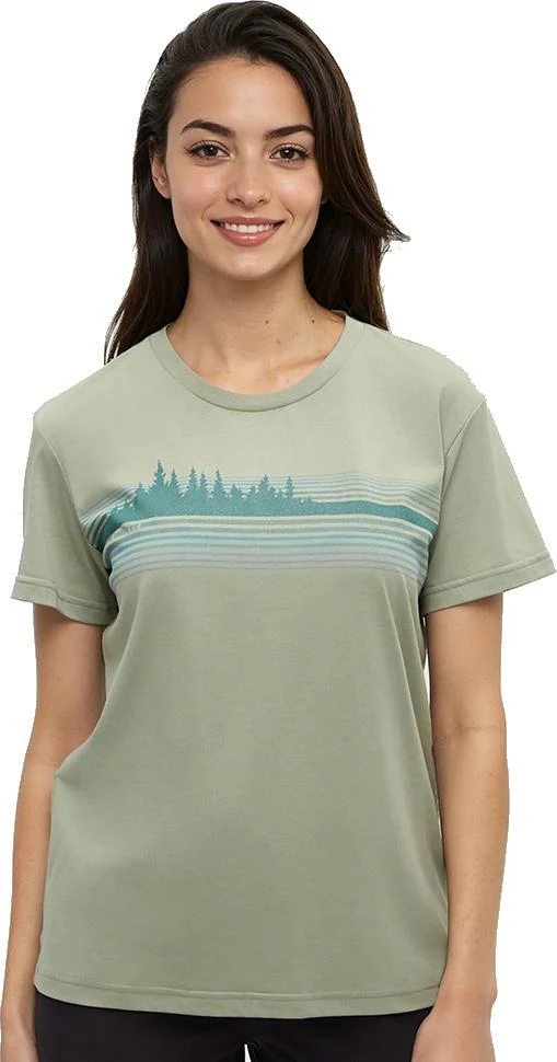 Retro Treeline T-Shirt - Womens - Image 3