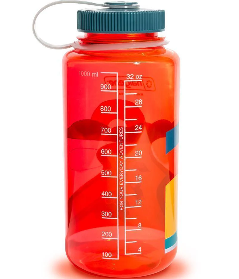 Retro Wide Mouth Loop Top Bottle - 1L / 32oz - Image 4