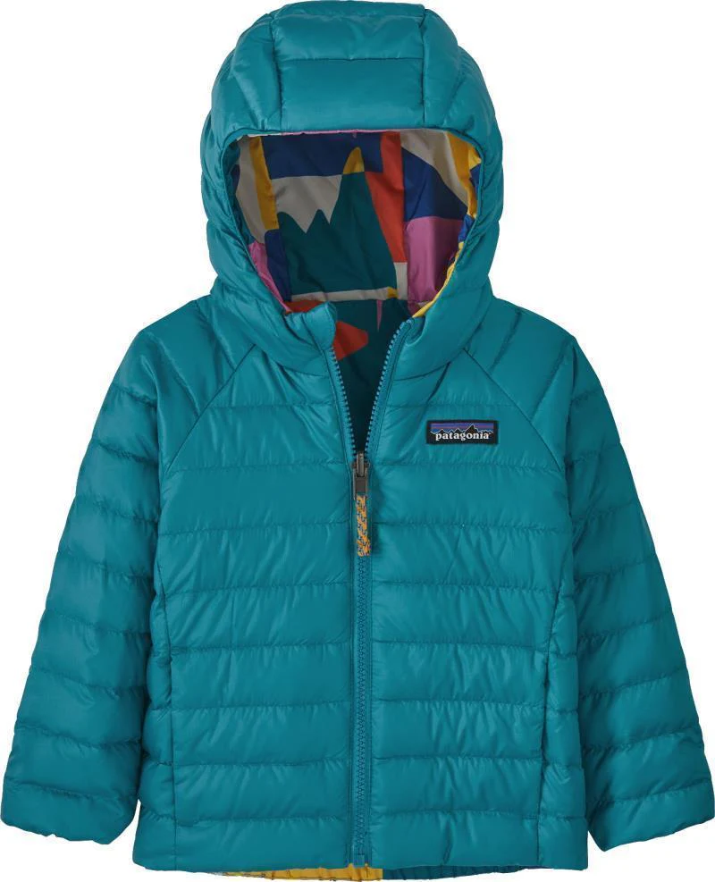 Reversible Down Sweater Hoody - Baby - Image 11