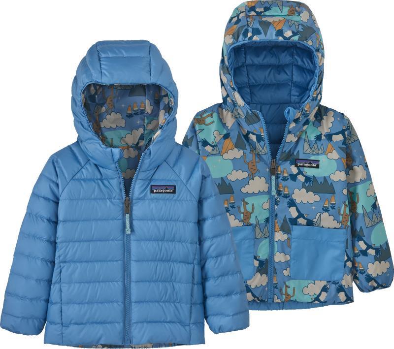 Reversible Down Sweater Hoody - Baby - Image 12