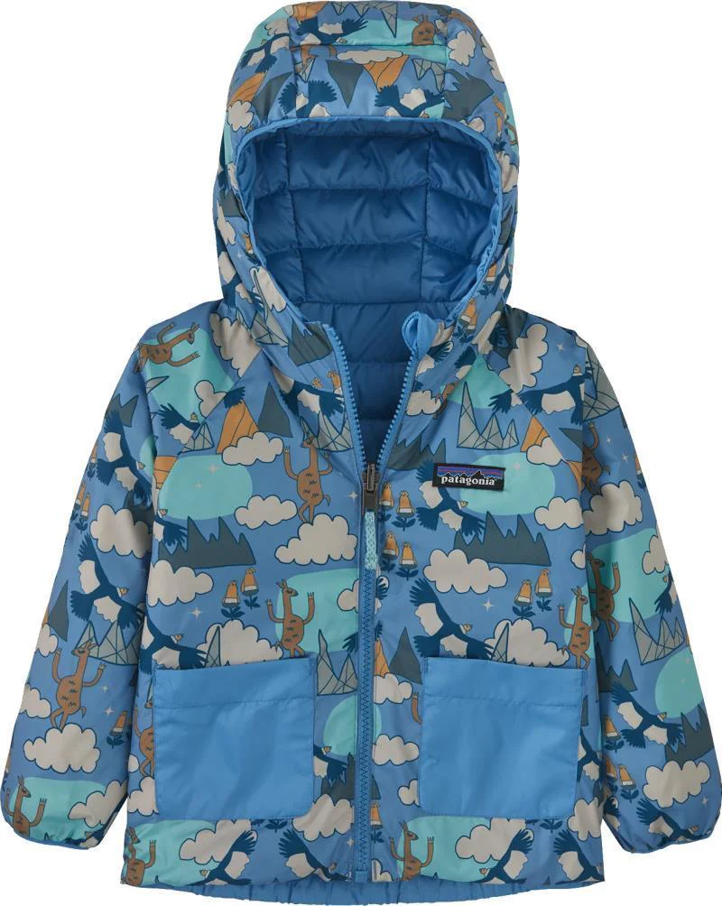 Reversible Down Sweater Hoody - Baby - Image 13