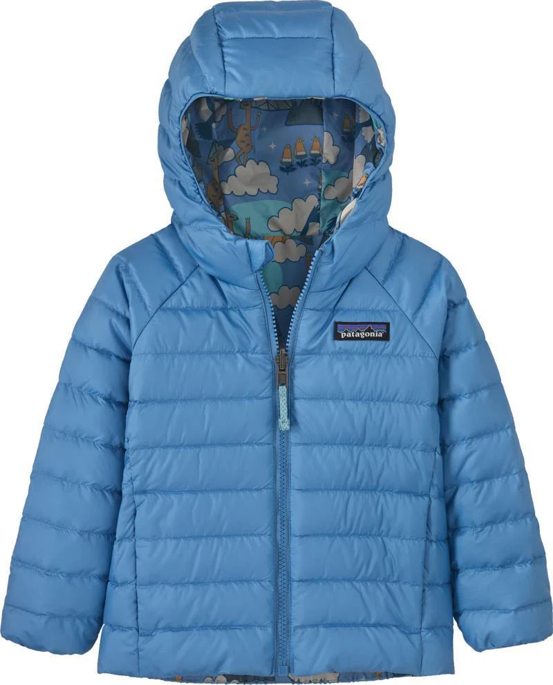 Reversible Down Sweater Hoody - Baby - Image 14