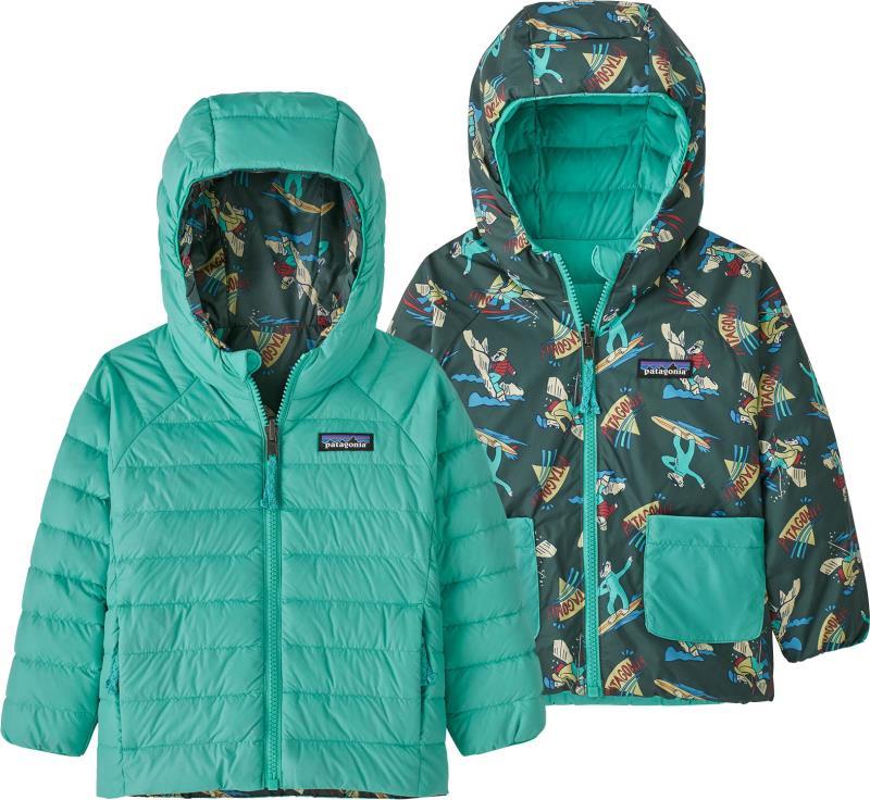 Reversible Down Sweater Hoody - Baby - Image 25