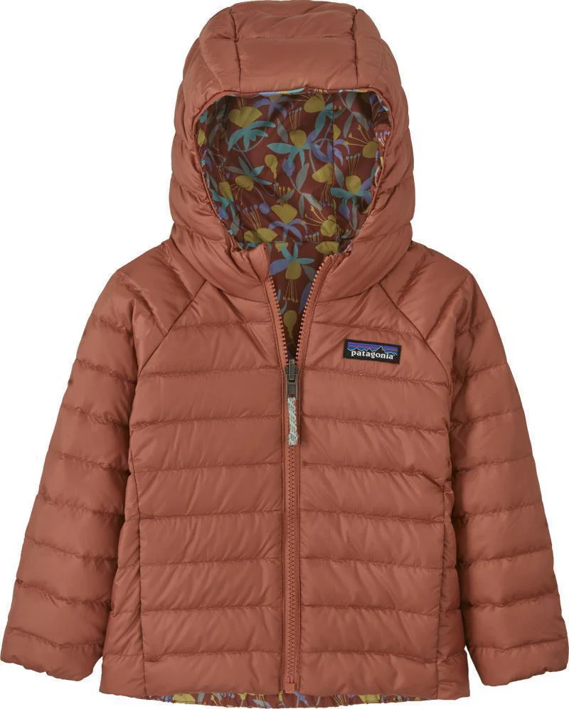 Reversible Down Sweater Hoody - Baby - Image 5