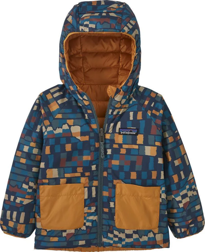Reversible Down Sweater Hoody - Baby - Image 7
