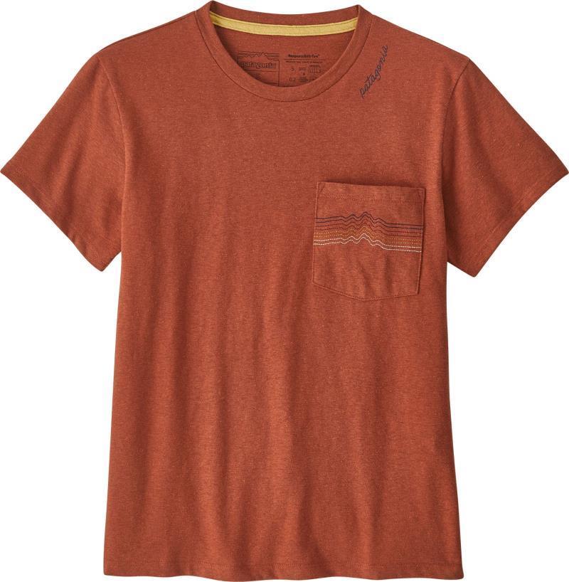 Ridge Rise Stripe Pocket Responsibili-Tee - Womens - Image 2