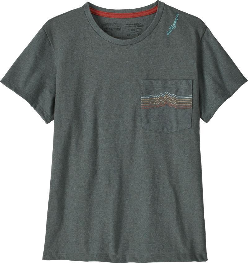 Ridge Rise Stripe Pocket Responsibili-Tee - Womens - Image 7