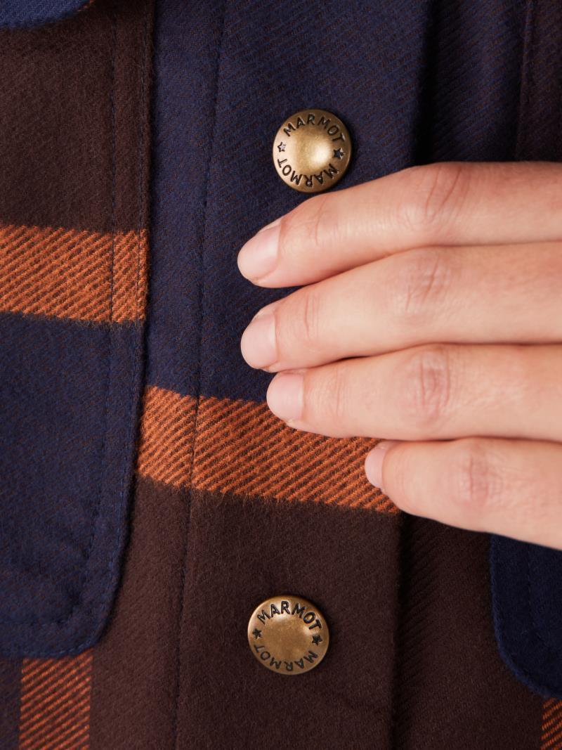 Ridgefield Heavyweight Flannel Overshirt LS - Womens - Image 4