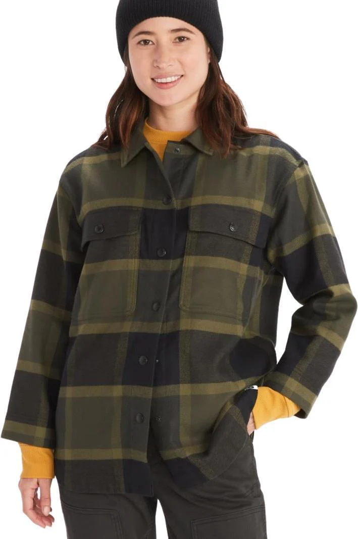 Ridgefield Heavyweight Flannel Overshirt LS - Womens - Image 5