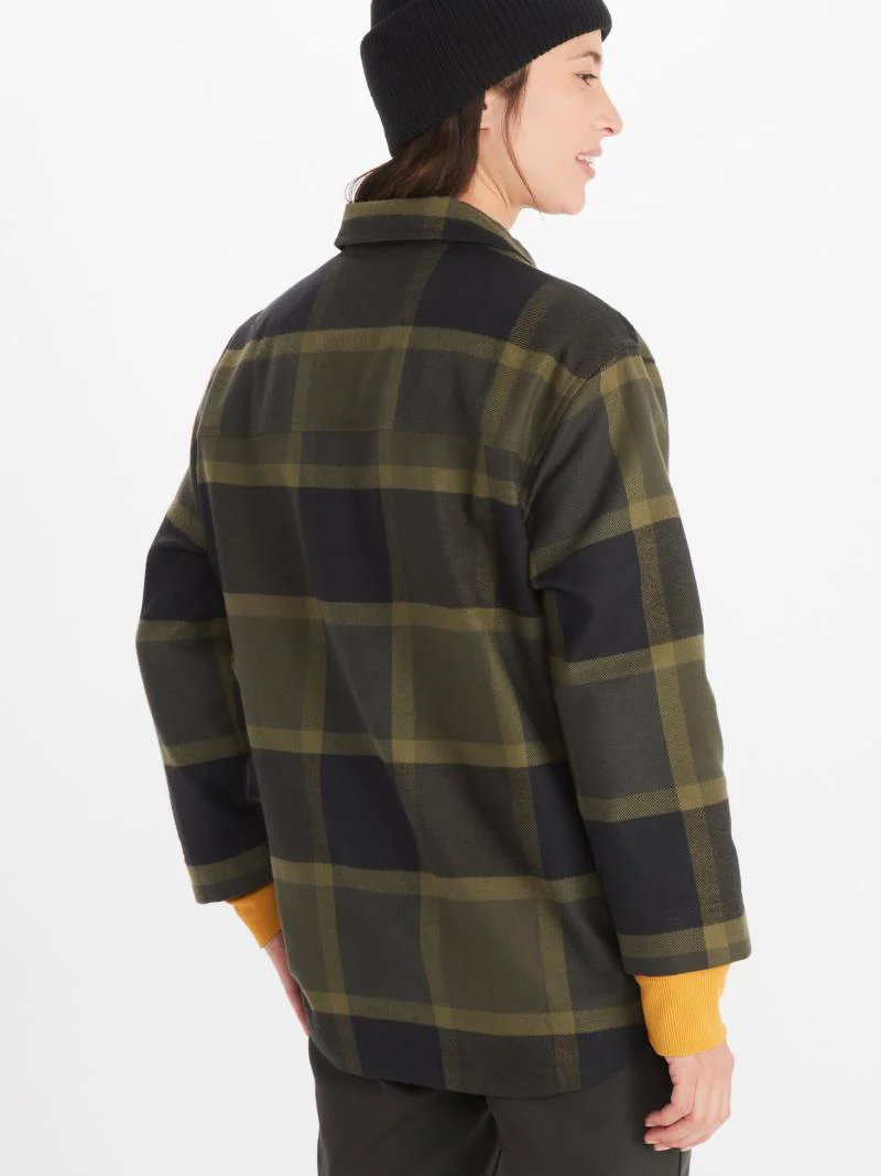 Ridgefield Heavyweight Flannel Overshirt LS - Womens - Image 6