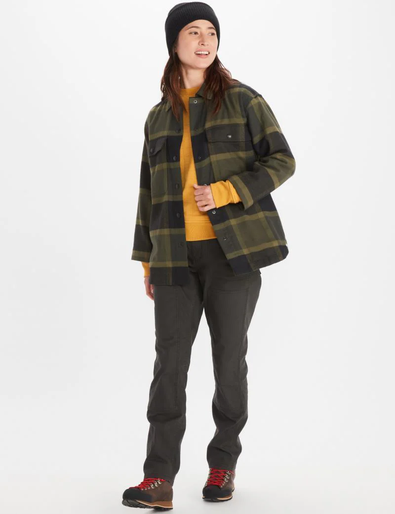 Ridgefield Heavyweight Flannel Overshirt LS - Womens - Image 7