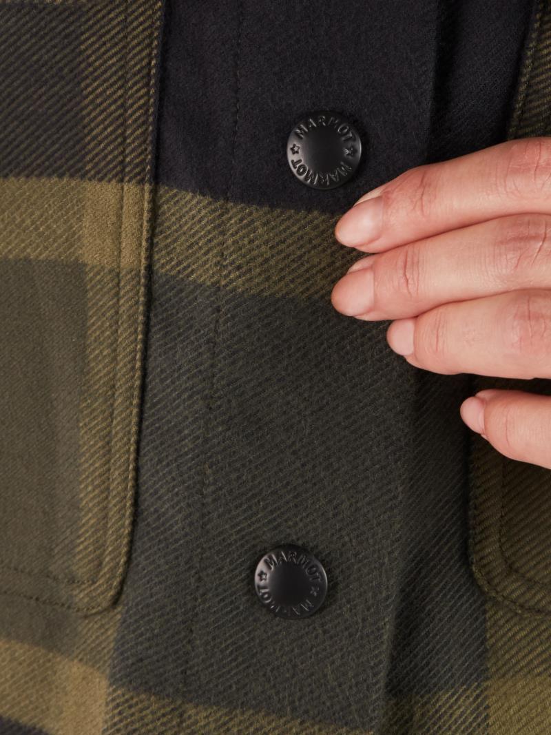 Ridgefield Heavyweight Flannel Overshirt LS - Womens - Image 8