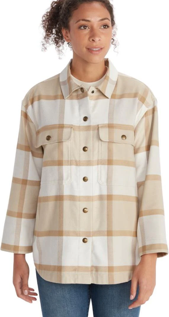 Ridgefield Heavyweight Flannel Overshirt LS - Womens - Image 9