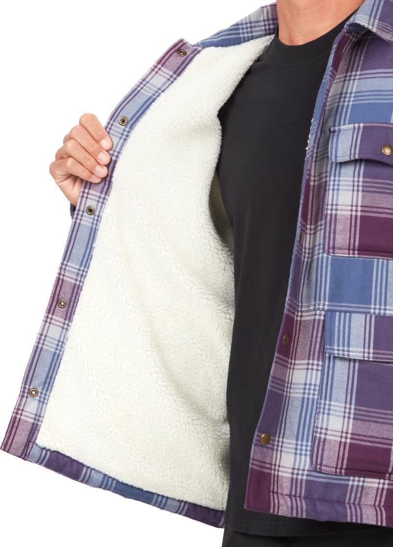Ridgefield Sherpa Flannel Shirt Jacket - Mens - Image 11