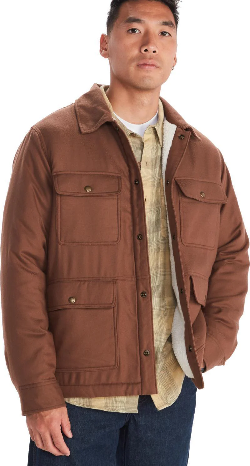 Ridgefield Sherpa Flannel Shirt Jacket - Mens - Image 15