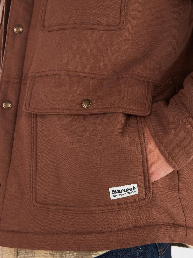 Ridgefield Sherpa Flannel Shirt Jacket - Mens - Image 18
