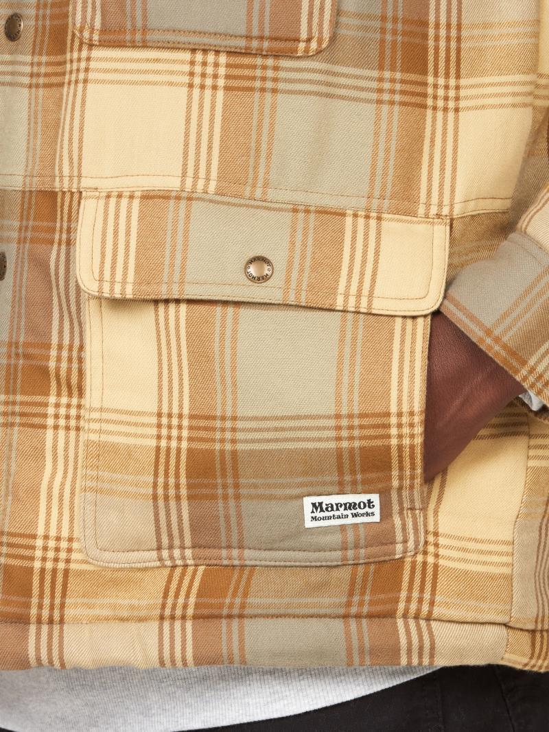 Ridgefield Sherpa Flannel Shirt Jacket - Mens - Image 4