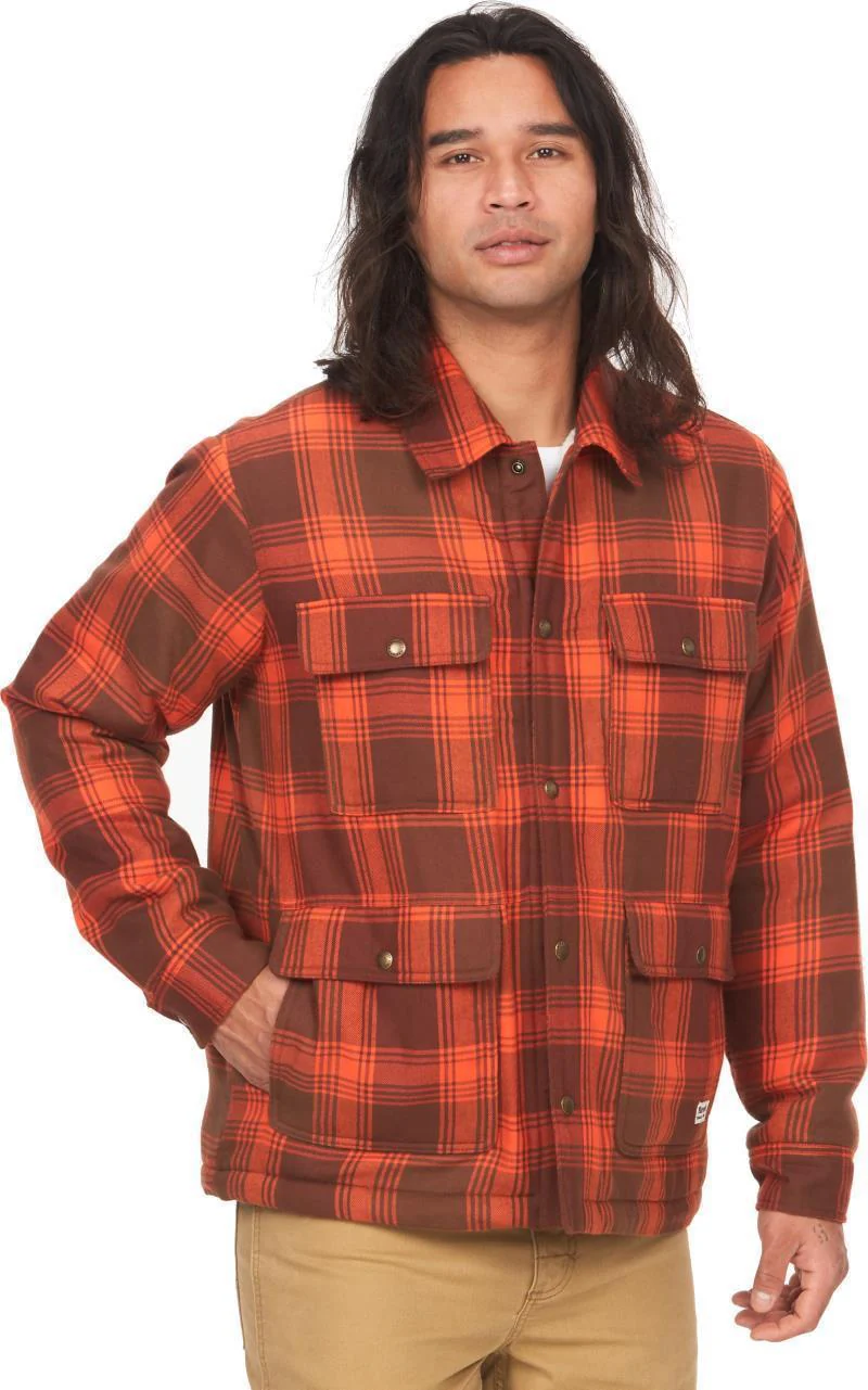Ridgefield Sherpa Flannel Shirt Jacket - Mens - Image 5