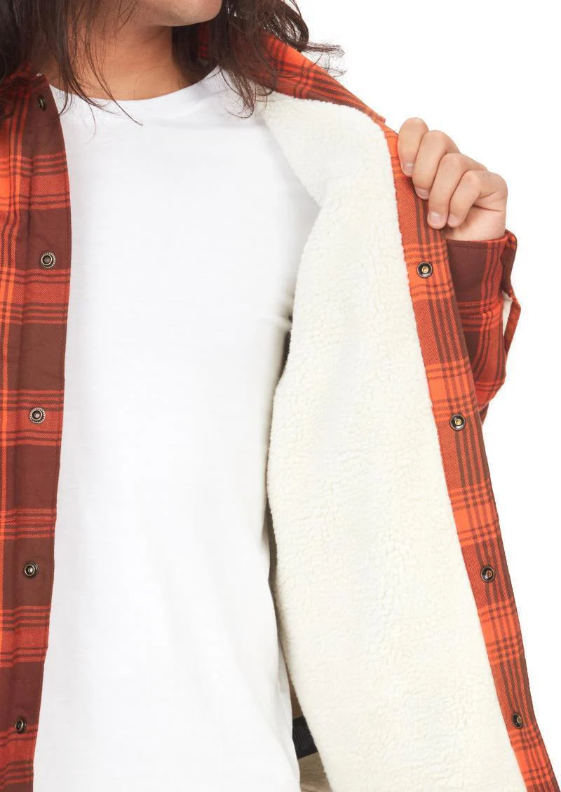 Ridgefield Sherpa Flannel Shirt Jacket - Mens - Image 7