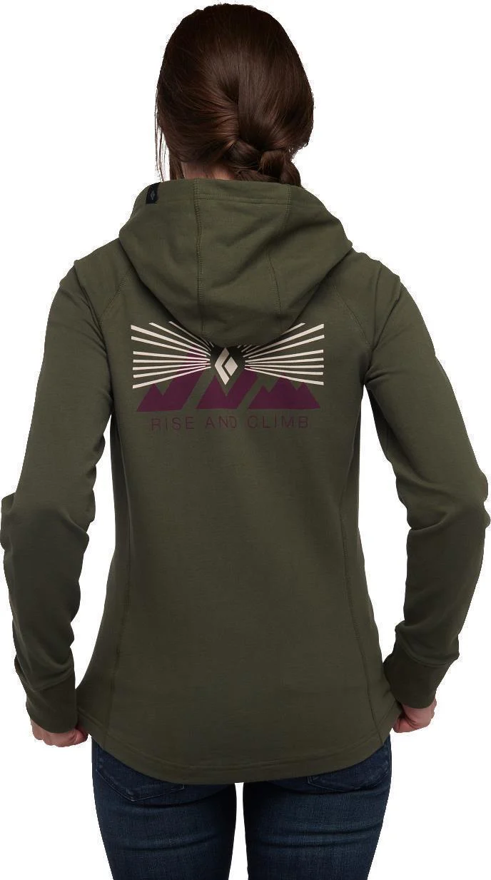 Rise And Climb Full Zip Hoody - Womens - Image 4