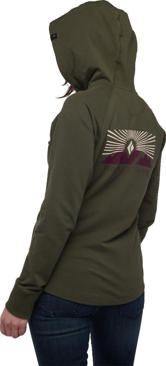Rise And Climb Full Zip Hoody - Womens - Image 5