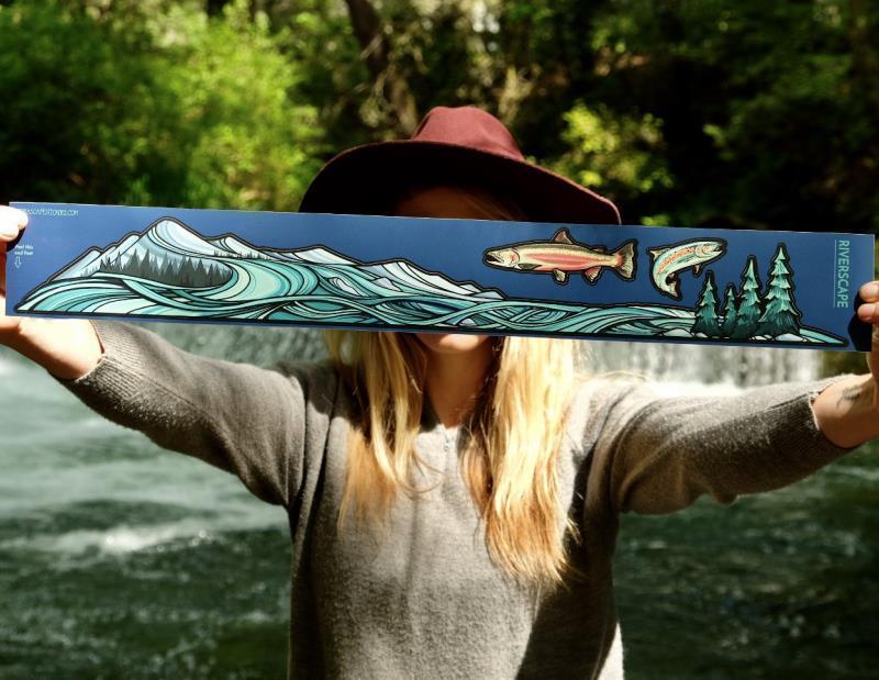 Riverscape Infinity Sticker - Image 2