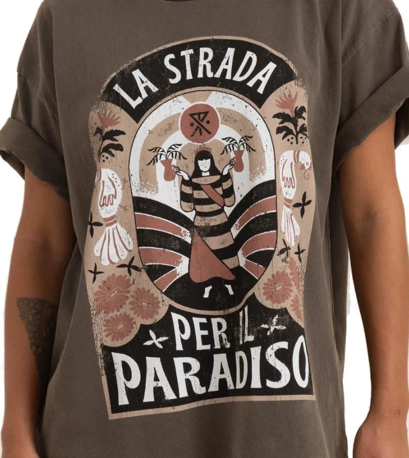 Road to Paradise Oversized Tee - Womens - Image 2